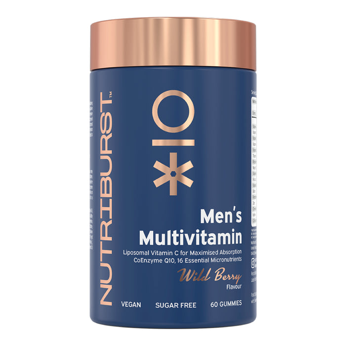 Nutri Burst Men’s Multivitamin - Wild Berry Flavor (60 Gummies)