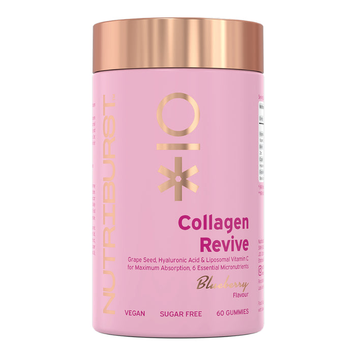 Nutri Burst Collagen Revive - Blueberry Flavor (60 Gummies)