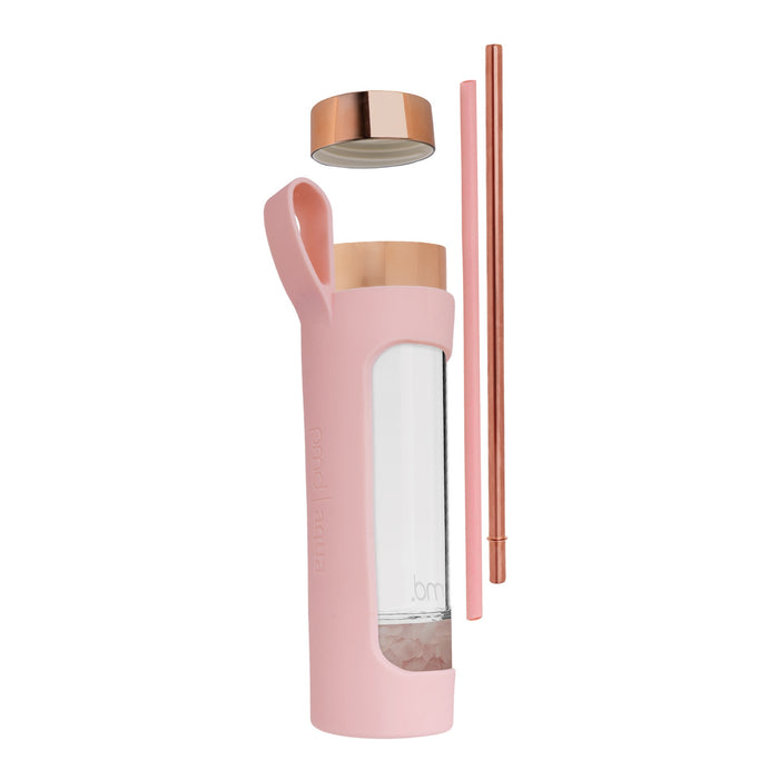 PMD Aqua Gemstone Water Bottle + Accessories