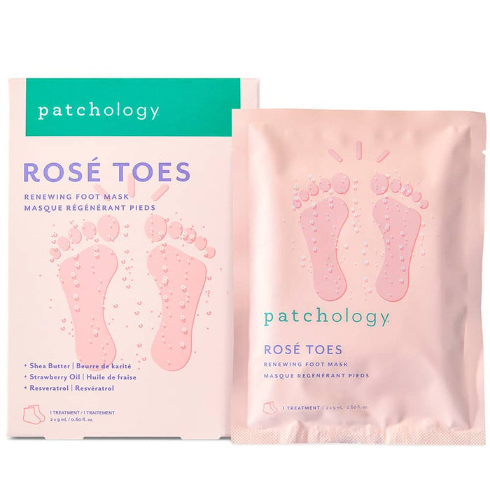 Serve Chilled Rosé Toes