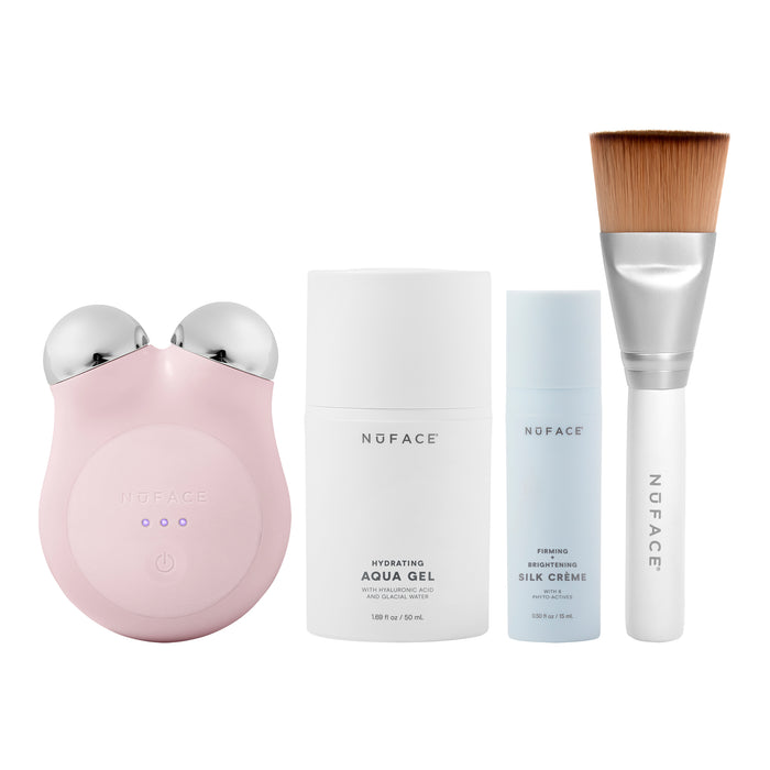 NuFACE Mini+ Sandy Rose Starter Kit