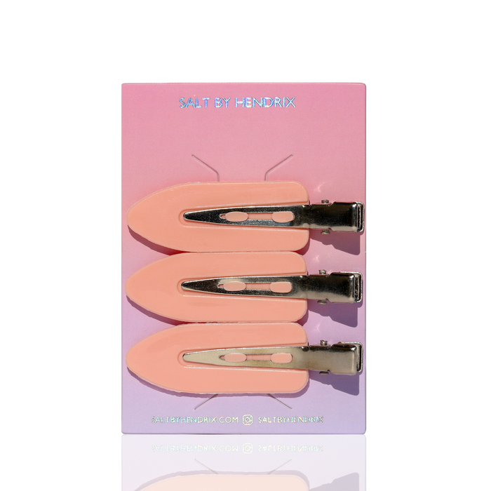 Creasless Hair Clip (3 Pink) -Pink