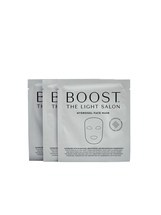 Boost Hydrogel Face Mask - 3 Pack