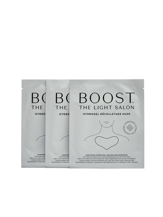 Boost Hydrogel Décolletage Masks (Set of 3)