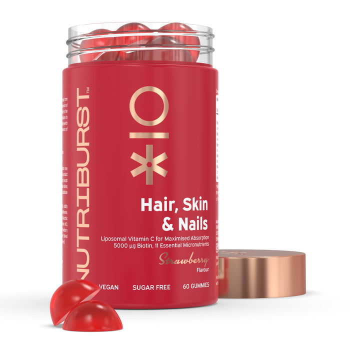 Nutri Burst Hair, Skin & Nail - Strawberry Flavor (60 Gummies)