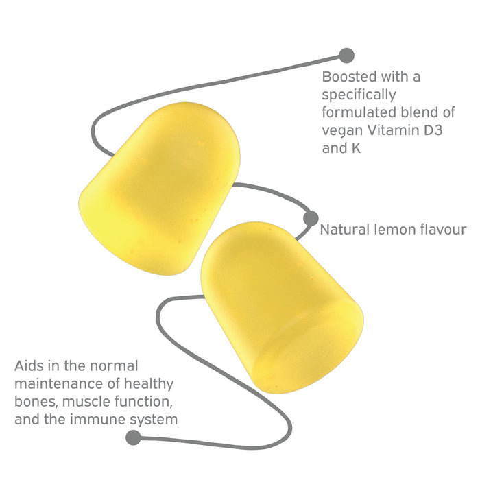 Nutri Burst Ultra-D1000 - Lemon Flavor (60 Gummies)