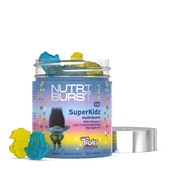 Nutri Burst Trolls SuperKidz - Multivitamins (60 Gummies)