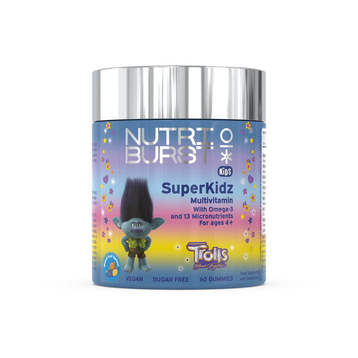 Nutri Burst Trolls SuperKidz - Multivitamins (60 Gummies)