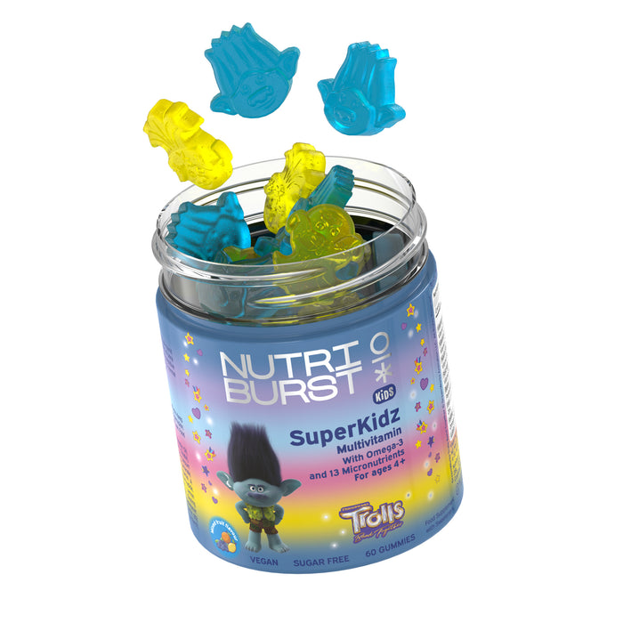Nutri Burst Trolls SuperKidz - Multivitamins (60 Gummies)