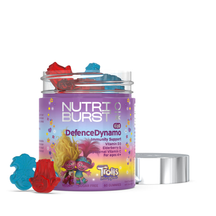 Nutri Burst Trolls DefenceDynamo - Immunity Support (60 Gummies)