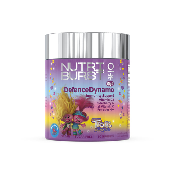 Nutri Burst Trolls DefenceDynamo - Immunity Support (60 Gummies)