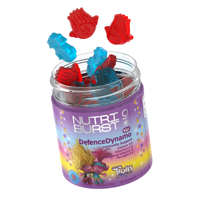 Nutri Burst Trolls DefenceDynamo - Immunity Support (60 Gummies)