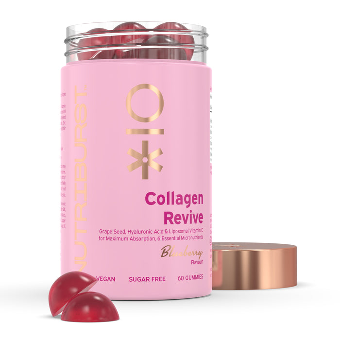 Nutri Burst Collagen Revive - Blueberry Flavor (60 Gummies)