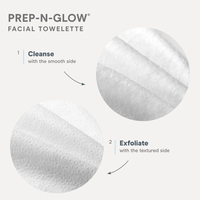 NuFACE Prep-N-Glow Cleansing Cloth 20Pk
