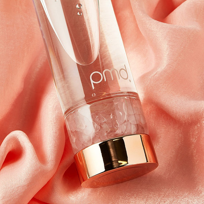 PMD Aqua Gemstone Water Bottle Rose Quartz