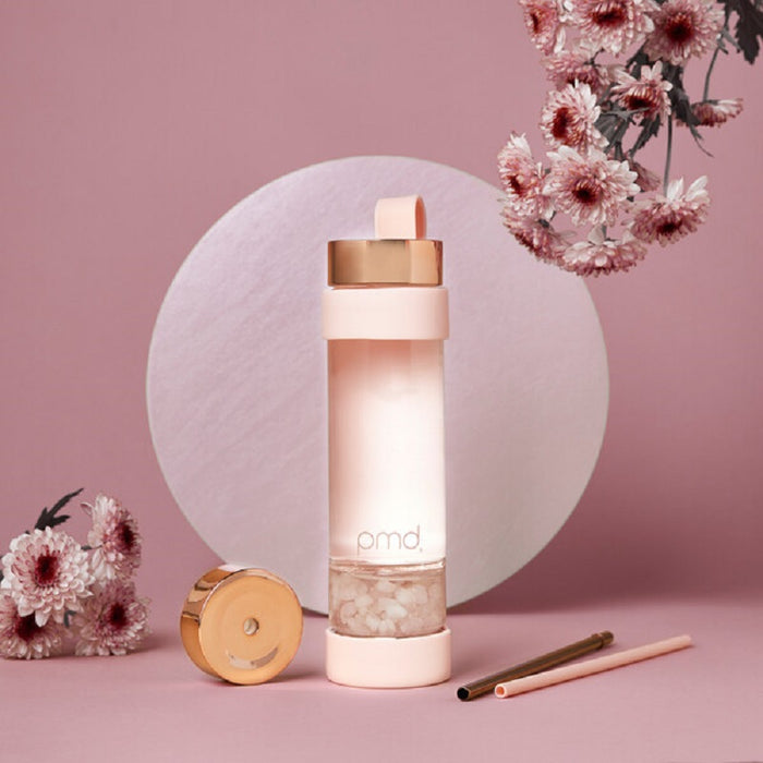 PMD Aqua Gemstone Water Bottle + Accessories