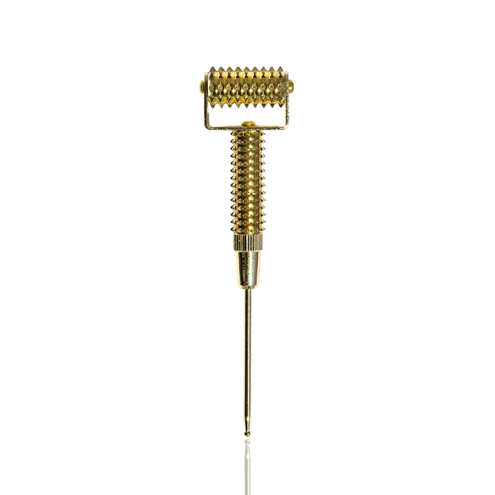 Gold X - Gold Textured Face Roller