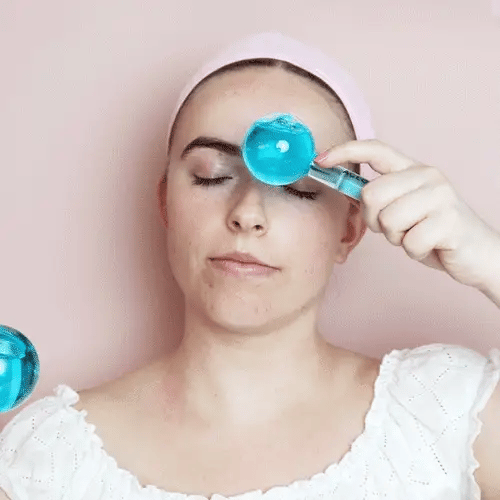 Aceology The Original Blue Ice Globe Facial Massager